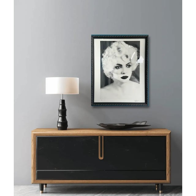 Edward Mapplethorpe Original Photograph Titled 'Melody' - Signed/Framed/Dated (1988) For Sale - Image 4 of 6