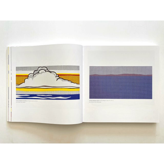 Paper Roy Lichtenstein Vintage 1994 Landmark Volume Guggenheim Museum Exhibition Large Pop Art Book For Sale - Image 7 of 13