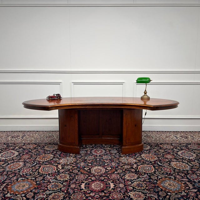 About this Original Globe Wernicke English Art Deco Desk Classic and Elegant | Antique desks in English, Classic, and...