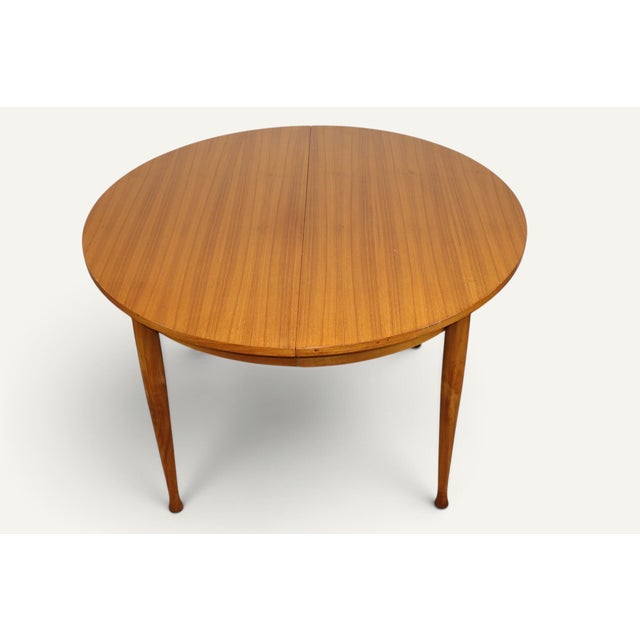 Vintage Extendable Teak Dining Table, 1960s For Sale - Image 10 of 15