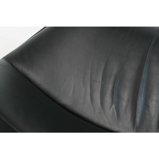 Black Leather F585 Swivel Lounge Chair by Geoffrey Harcourt for Artifort, 1970s For Sale - Image 11 of 16