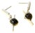 Silver and Spectrolite Earrings from Claës Giertta, 1961, Set of 2 For Sale