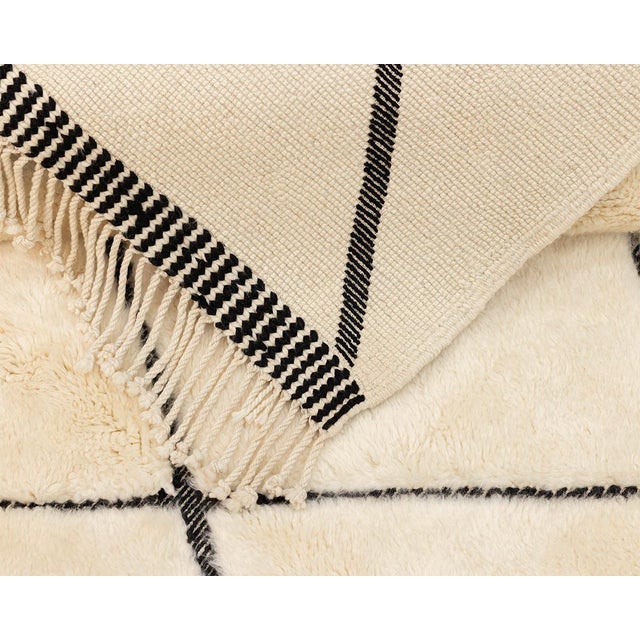 Hand-Knotted Wool Rug by Azele Studio For Sale - Image 6 of 8