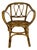 Mid-Century Bamboo Chair, Italy, 1960s For Sale