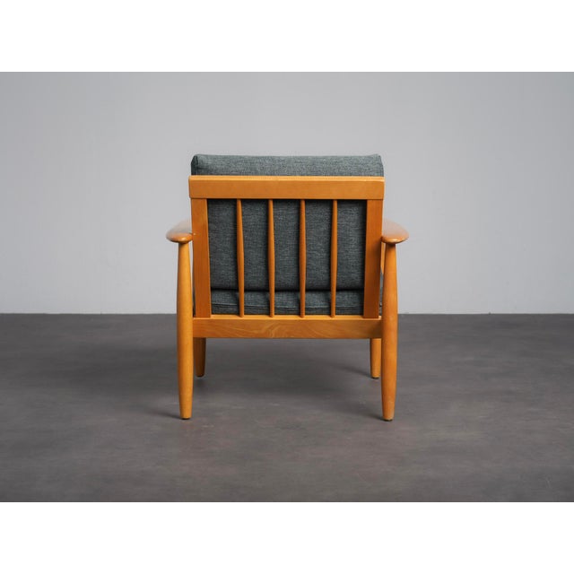 Scandinavian Modern Lounge Chair, Denmark, 1970s For Sale - Image 4 of 10