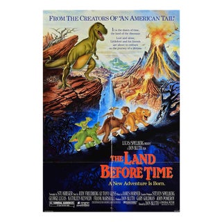 The Land Before Time Film Poster, USA, 1988 For Sale