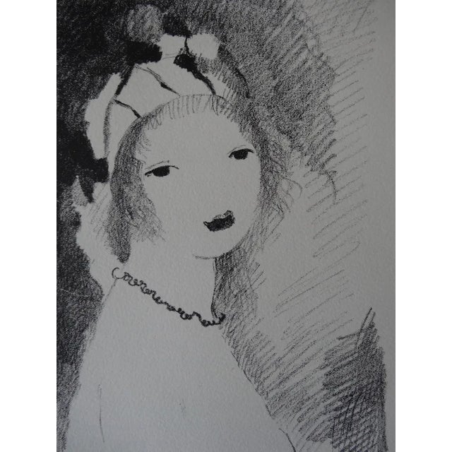 Marie Laurencin, Young Girl with a Necklace, 1930, Original Lithograph For Sale