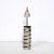 Late 20th Century Modernist Torqued Spiral Form Table Lamp in Satin Nickel For Sale In New York - Image 6 of 13