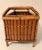 Wood Vintage Boho Chic Bamboo Planter For Sale - Image 7 of 11