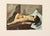 V. Rasmussen, Reclining Nude, 1950s, Oil on Canvas For Sale - Image 4 of 10