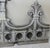 Vintage Zinc Architectural Fragment For Sale - Image 4 of 9
