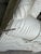 Vintage Century Furniture White Textured Fabric Three-Seater Sofa For Sale - Image 18 of 18