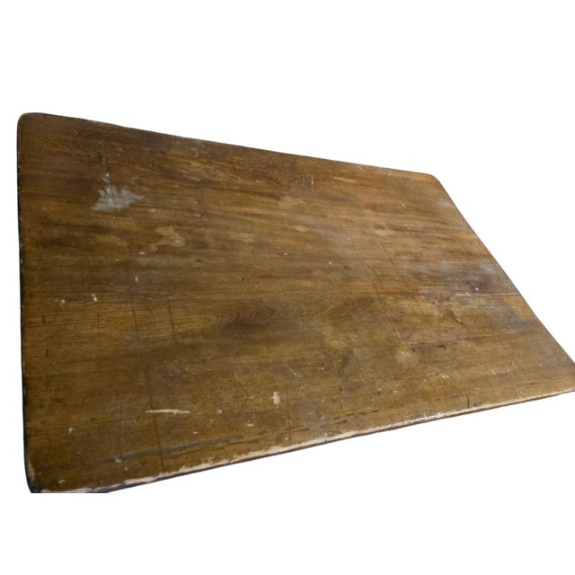 Early 20th Century Early 20th Century American Writing Table For Sale - Image 5 of 6
