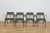 This set of four dining chairs was produced by Zamojska Furniture Factory in Poland circa 1970. It was designed by Juliusz...
