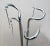 Sculpture Coat Hanger in Chromed Steel, 1970s For Sale - Image 9 of 10