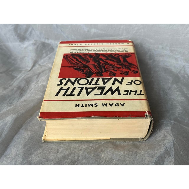 Textile The Wealth of Nations Adam Smith Modern Library Giant With Hugo Gellert Covert Art For Sale - Image 7 of 13