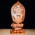 This is a superb vintage Chinese carving of Guanyin (Bodhisattva Avalokiteshvara), meticulously hand-carved from premium...