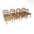 Vintage Danish Teak and Leather Dining Chairs from Ole Wanscher, 1960, Set of 8 For Sale - Image 11 of 11