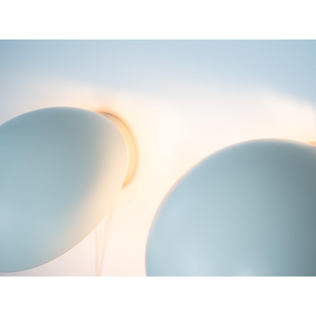 Metal Vintage Danish PH Hat Maxi Wall Lamps by Poul Henningsen for Louis Poulsen, 1961, Set of 2 For Sale - Image 7 of 10