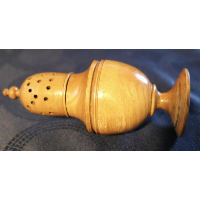 Antique Sugar Shaker in Sycamore For Sale - Image 4 of 8
