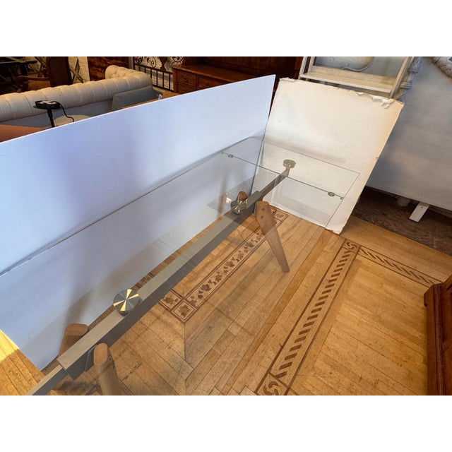 BoConcept Monza Extendable Glass Dining Table For Sale - Image 10 of 12