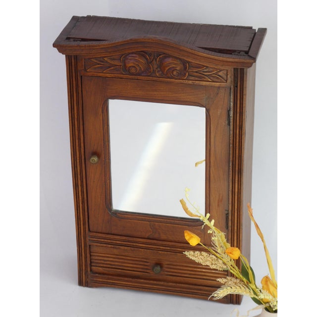 French Art Deco Medicine Cabinet, 1920s For Sale - Image 9 of 12