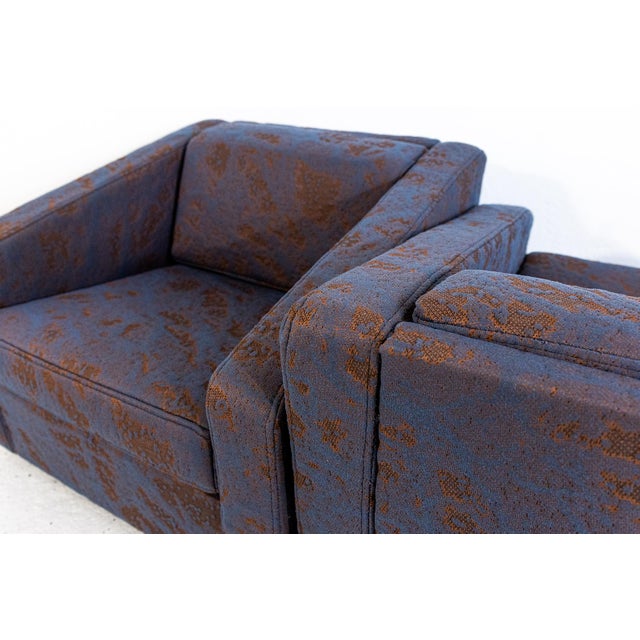 Vintage Geometric Armchairs from ZFM, Poland, 1970s, Set of 2 For Sale - Image 13 of 16