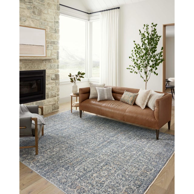 Designed in an expertly distressed antique style, the Blake Rug Collection by Angela Rose x Loloi features traditional...
