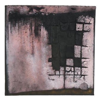 Franco Cardinali, Abstract Composition, Painting on Canvas, 1968 For Sale