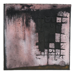 Franco Cardinali, Abstract Composition, Painting on Canvas, 1968