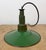Industrial Green Enamel Military Pendant Lamp with Cast Aluminium Top, 1960s For Sale - Image 13 of 18