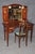 1920's Art Nouveau Mahogany Ormolu Mounted Vanity and Majorelle Stool For Sale - Image 4 of 14