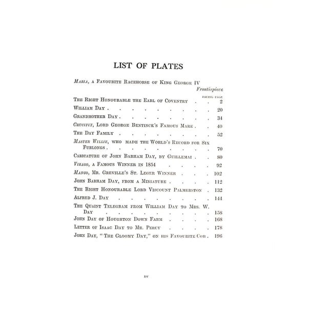 Traditional "The Racehorse in Training" 1925 Day, William and Alfred J. For Sale - Image 3 of 10