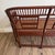 Chinoiserie Vintage Bamboo, Rattan & Cane Settee in the Style of Brighton Pavilion For Sale - Image 3 of 4