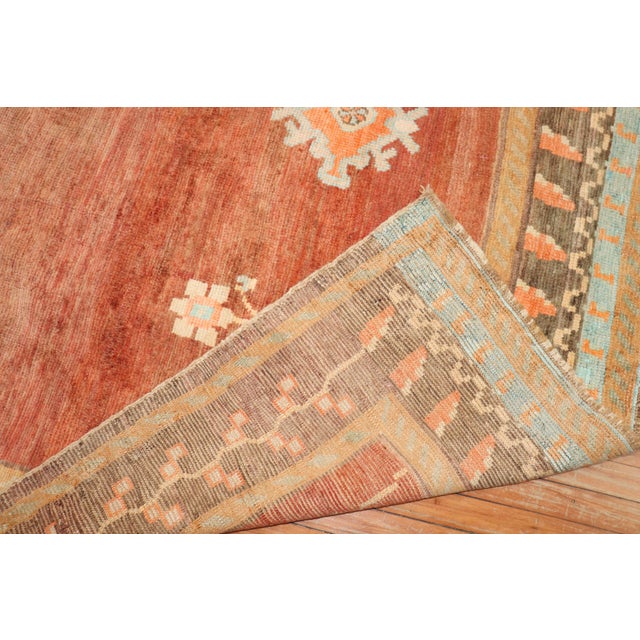 Brown Zabihi Collection Turkish Kars Large Pigeons Rug Dated 1904 - 9'5" x 11'5" For Sale - Image 8 of 12