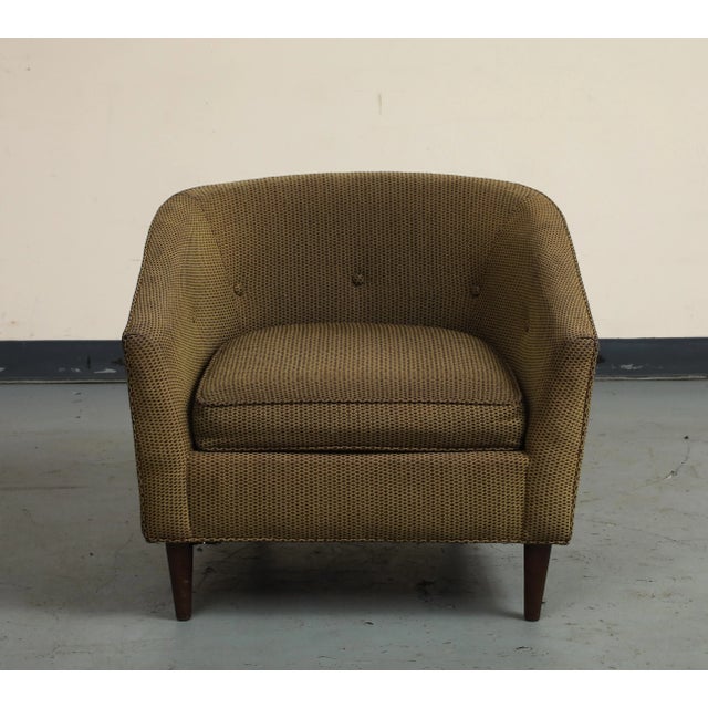 Late 20th Century Vintage Midcentury Style Italian Lounge Chair For Sale - Image 5 of 14