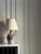 Farmhouse Vintage Rowe Pottery Works Salt Glazed Stoneware Cobalt Blue Bird Jug Table Lamp 25" For Sale - Image 3 of 18