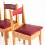 Vintage French Chairs in Oak & Imitation Leather, 1950s, Set of 4 For Sale - Image 4 of 9