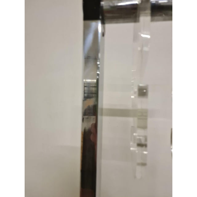 Space Age Coat Hanger in Marble, Steel and Acrylic Glass, 1970s For Sale - Image 16 of 18