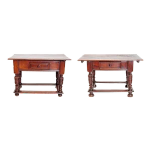 A Matched Pair of Similar 18th Century Spanish Colonial Tables