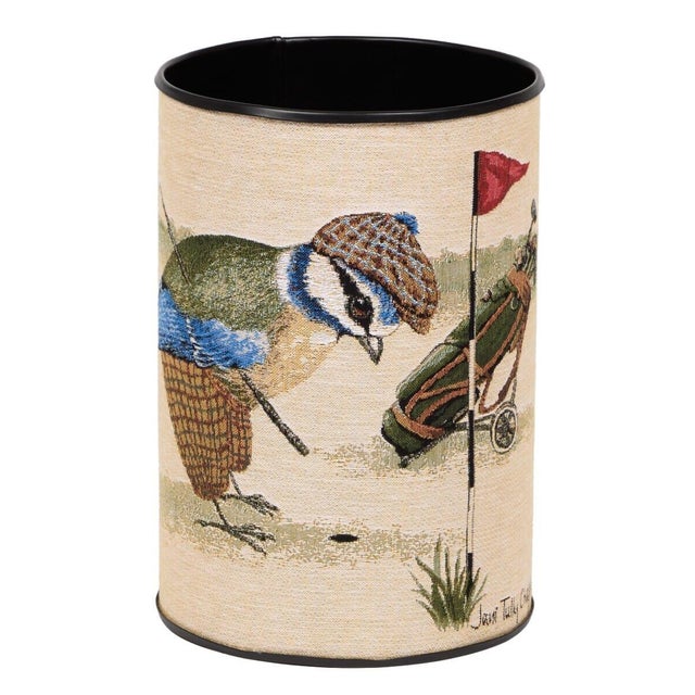 Integrate practical elements seamlessly into your interior design with a beautiful and unique tapestry waste bin from us....