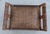 Wood Vintage Palm Beach Woven Rattan and Wood Foot Stool For Sale - Image 7 of 12