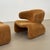 Set of Djinn Lounge Chair and Ottoman Olivier Mourgue for Airborne, 1960s, Set of 2, in Very Good conditions. Designed...