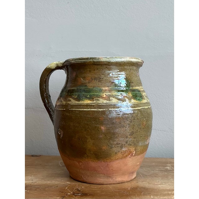 Vintage Original Studio Pottery Pitcher For Sale - Image 12 of 12