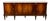 Mid 20th Century French Louis XVI Style Mahogany Sideboard Buffet With Carrara Marble Top For Sale