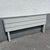 Postmodern Lights Gray Gloss Laminate King Size Headboard For Sale - Image 4 of 5