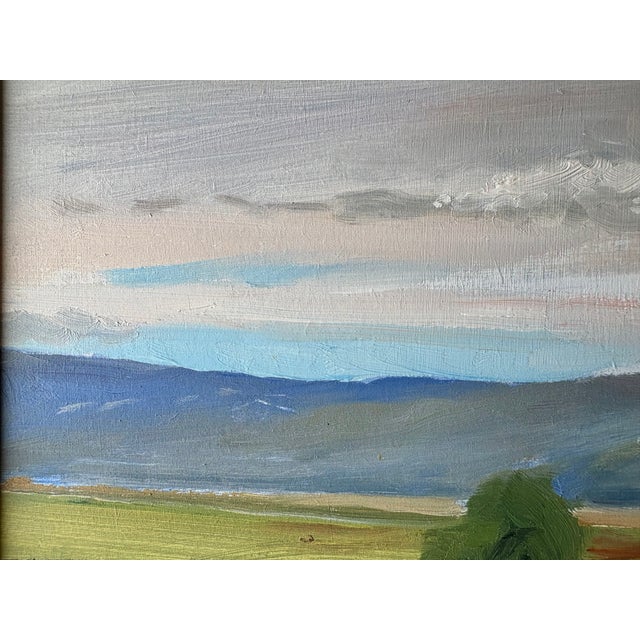 2025 “Paysage, Mont Ventoux” Julian Merrow Original Oil Painting, Framed For Sale In Houston - Image 6 of 8