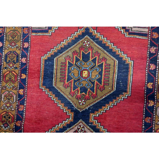 1920s Handmade Antique Turkish Anatolian Rug For Sale - Image 9 of 11