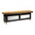 Early 20th Century Butcher's Counter With Milk Glass Panels For Sale
