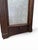Monumental Restored Chicago Architectural Salvage Mahogany Pier / Hall Mirror For Sale - Image 4 of 5